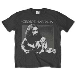 George Harrison Unisex T-Shirt: Live Portrait