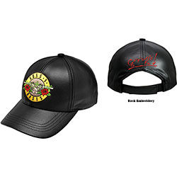 Guns N' Roses Unisex Baseball Cap: GnFnRs (Faux Leather)