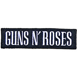 Guns N' Roses Standard Woven Patch: Text Logo