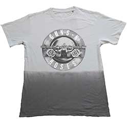 Guns N' Roses Unisex T-Shirt: Tonal Bullet (Dip-Dye & Foiled)