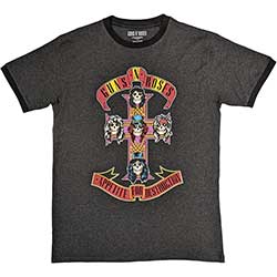 Guns N' Roses Unisex Ringer T-Shirt: Appetite for Destruction