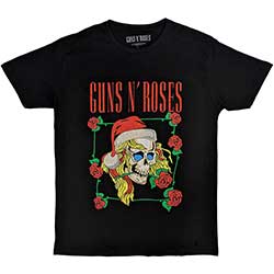 Guns N' Roses Unisex T-Shirt: Holiday Skull