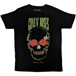 Guns N' Roses Unisex T-Shirt: Rose Skull
