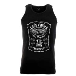 Guns N' Roses Unisex Vest T-Shirt: Paradise City (Small)