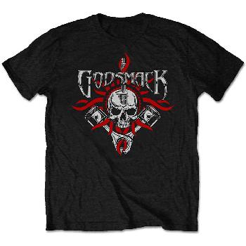 Godsmack Unisex T-Shirt: Chrome Pistons (Retail Pack)