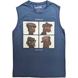 Gorillaz Unisex Tank T-Shirt: Demon Days