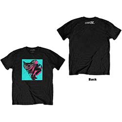 Gorillaz Unisex T-Shirt: Now Now Logo (Back Print)