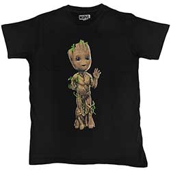 Marvel Comics Unisex T-Shirt: Guardians of the Galaxy Groot Wave