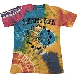 Grateful Dead Unisex T-Shirt: May '77 Vintage (Dip-Dye)