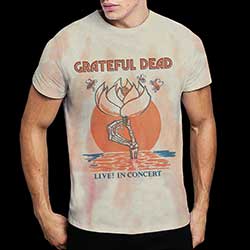 Grateful Dead Unisex T-Shirt: Sugar Magnolia (Dip-Dye)