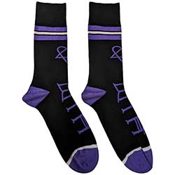 HIM Unisex Ankle Socks: Heartagram & Logo (UK Size 7 - 11)