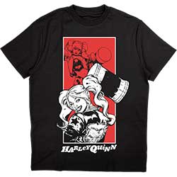 DC Comics Unisex T-Shirt: Harley Quinn Hammer (X-Large)