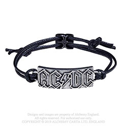 AC/DC Wrist Strap: Lightning Logo