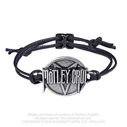 Motley Crue Wrist Strap: Pentagram Disc