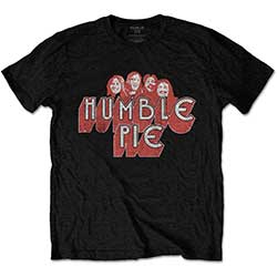 Humble Pie Unisex T-Shirt: Live '73 Poster