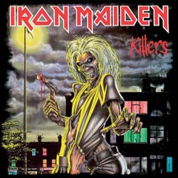Iron Maiden Greetings Card: Killers