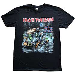 Iron Maiden Unisex T-Shirt: Knebworth Moon buggy