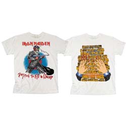 Iron Maiden Unisex T-Shirt: Chicago Mutants (Back Print)