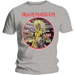 Iron Maiden Unisex T-Shirt: Killers Circle