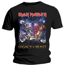Iron Maiden Unisex T-Shirt: Legacy of the Beast