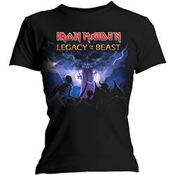 Iron Maiden Ladies T-Shirt: Legacy Army (Skinny Fit)