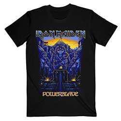 Iron Maiden Unisex T-Shirt: Dark Ink Powerslaves