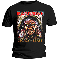 Iron Maiden Unisex T-Shirt: Legacy Aces