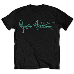Jane's Addiction Unisex T-Shirt: Script (Retail Pack)