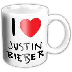Justin Bieber Boxed Standard Mug: I Love JB