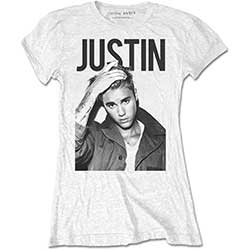 Justin Bieber Ladies T-Shirt: Bold