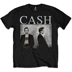 Johnny Cash Unisex T-Shirt: Mug Shot