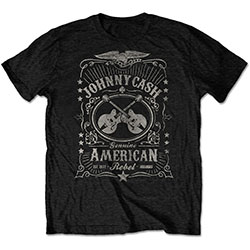 Johnny Cash Unisex T-Shirt: American Rebel