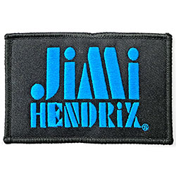 Jimi Hendrix Standard Patch: Stencil Logo