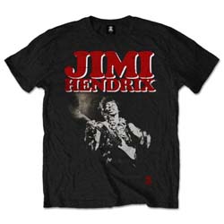 Jimi Hendrix Unisex T-Shirt: Block Logo