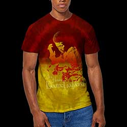 Jimi Hendrix Unisex T-Shirt: Electric Ladyland (Dip-Dye)