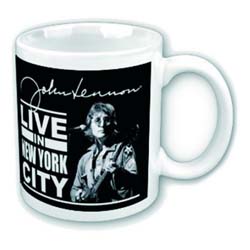 John Lennon Boxed Standard Mug: Live in New York City