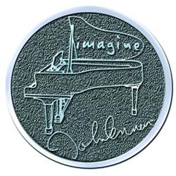 John Lennon Pin Badge: Imagine
