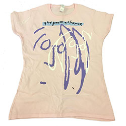 John Lennon Ladies T-Shirt: Give Peace A Chance