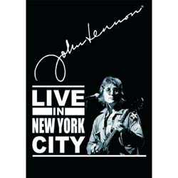 John Lennon Postcard: Live in New York City