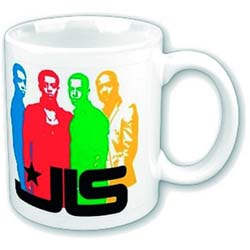 JLS Boxed Standard Mug: Band Silhouette