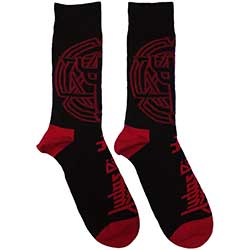 Judas Priest Unisex Ankle Socks: Trident Emblem (UK Size 7 - 11)
