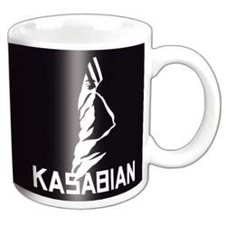 Kasabian Boxed Standard Mug: Ultraface Black