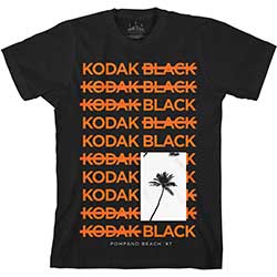 Kodak Black Unisex T-Shirt: Palm