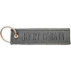 Kurt Cobain Keychain: Logo (Double Sided)