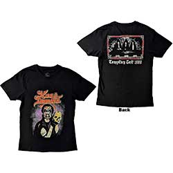 King Diamond Unisex T-Shirt: Conspiracy Tour (Back Print) 