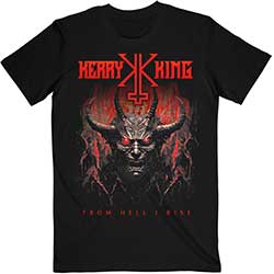 Kerry King Unisex T-Shirt: From Hell I Rise Cover