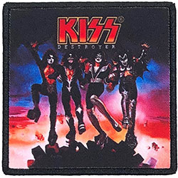 KISS Standard Patch: Destroyer (Album Cover)
