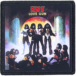 KISS Standard Printed Patch: Love Gun