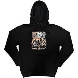KISS Unisex Pullover Hoodie: End Of The Road Final Tour