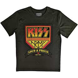 KISS Unisex T-Shirt: Loud & Proud